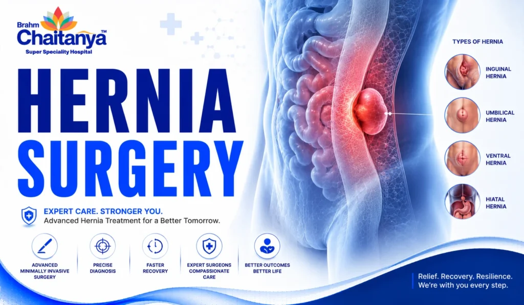 Understanding Hernias: Types, Causes, Symptoms & Treatment